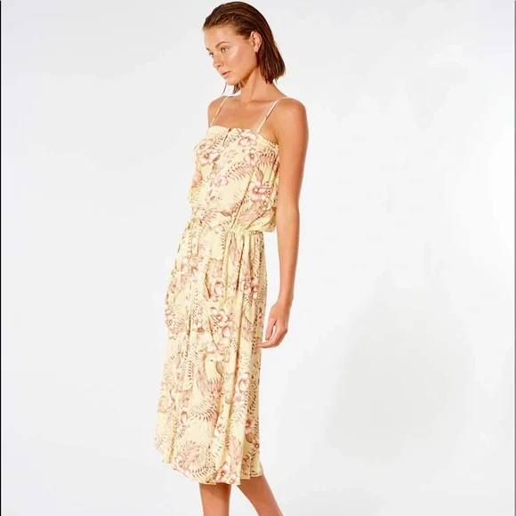 🔆RIP CURL🔆 PLAYABELLA MIDI DRESS - Picture 3 of 14